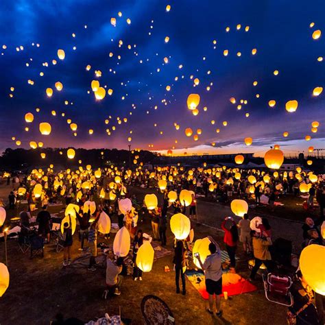 Night Lights: Sky Lantern Festival .